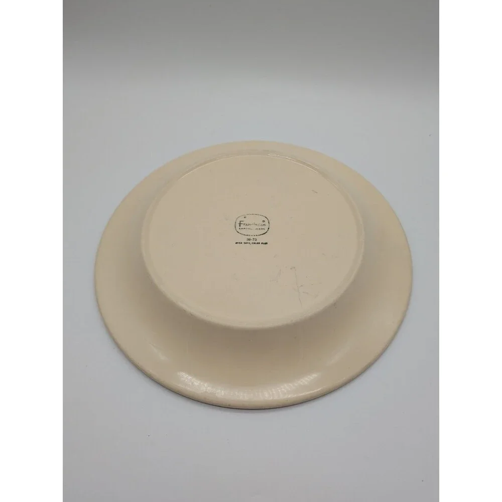 Vintage Franciscan Garden Party Spring Floral Dinner Plate Pink Yellow Green
